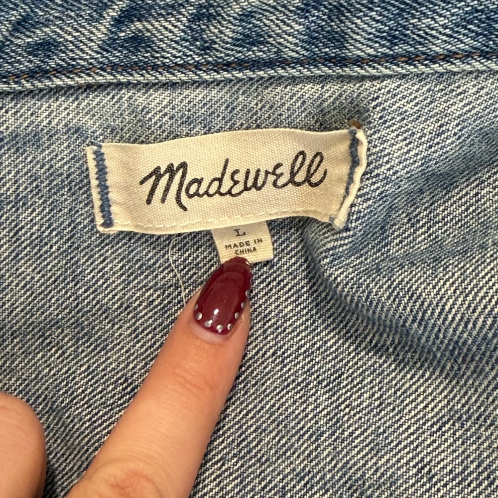 Madewell The Jean Jacket Relaxed in Capstone Wash - Picture 5 of 6
